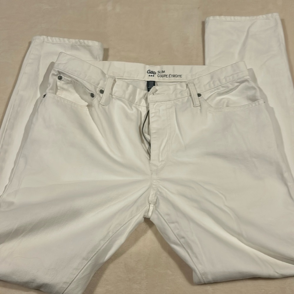 White Gap Jeans